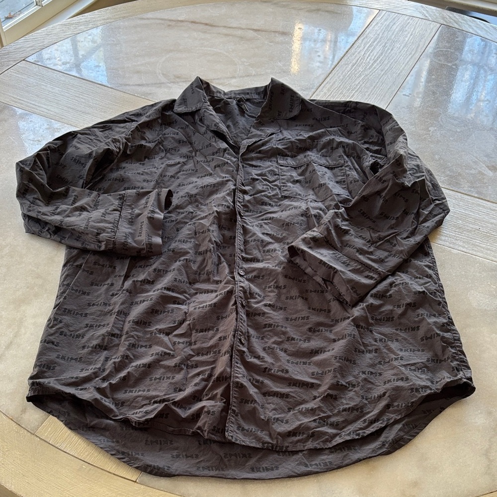 SKIMS 💯 cotton sleep shirt size M